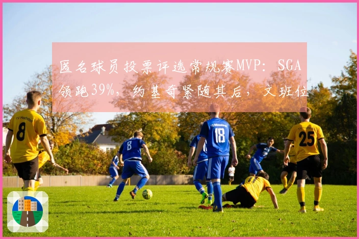 匿名球员投票评选常规赛MVP：SGA领跑39%，约基奇紧随其后，文班位列第六